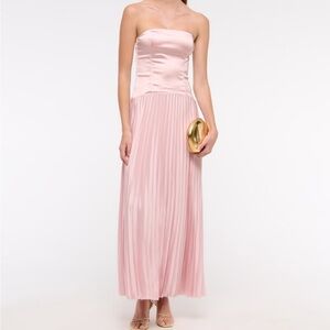 ABERCROMBIE PINK MAXI DRESS